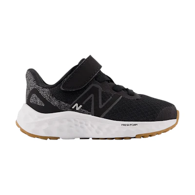 (Infant) NB Fresh Foam Arishi v4 Bungee Lace 'Black White Gum'