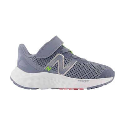 (Infant) NB Fresh Foam Arishi v4 Bungee Lace X-Wide 'Arctic Grey Pixel Green'