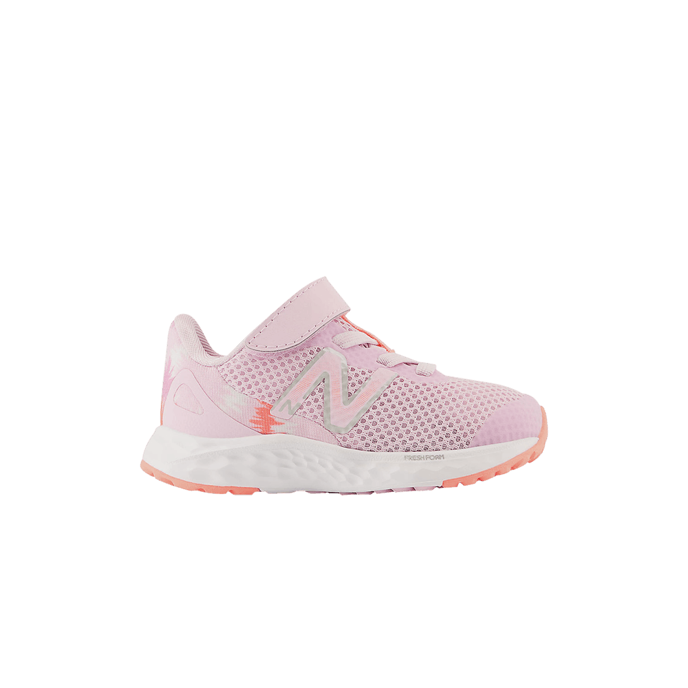 (Infant) New Balance Fresh Foam Arishi v4 Bungee Lace Top Strap X-Wide 'Raspberry Tie-Dye' IAARIGB4-XW
