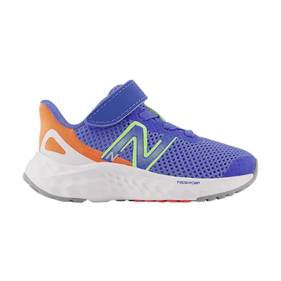 (Infant) NB Fresh Foam Arishi v4 Bungee Lace Wide 'Bright Lapis Neon Dragonfly'