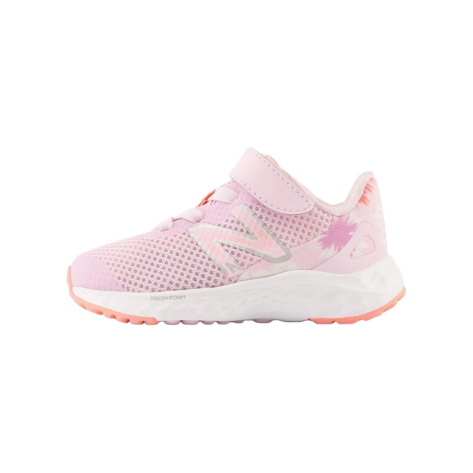 (Infant) New Balance Fresh Foam Arishi v4 Bungee Lace Top Strap 'Raspberry Tie-Dye' IAARIGB4