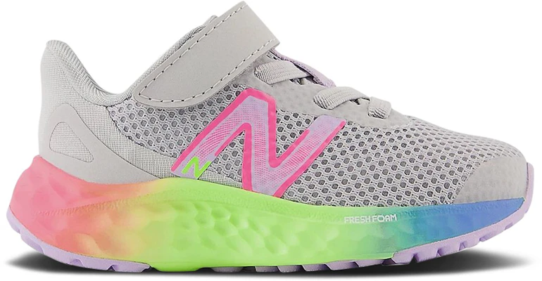 (TD) New Balance Fresh Foam Arishi v4 Bungee Lace ''Licht Aluminium Regenboog'' IAARIKG4 Buy (TD) New Balance Fresh Foam Arishi v4 Bungee Lace ''Licht Aluminium Regenboog'' IAARIKG4