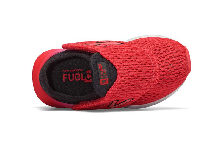 Lookbook 嬰兒 New Balance Fresh Foam Fast 簡約舒適 一腳蹬休閒運動鞋 桃紅色