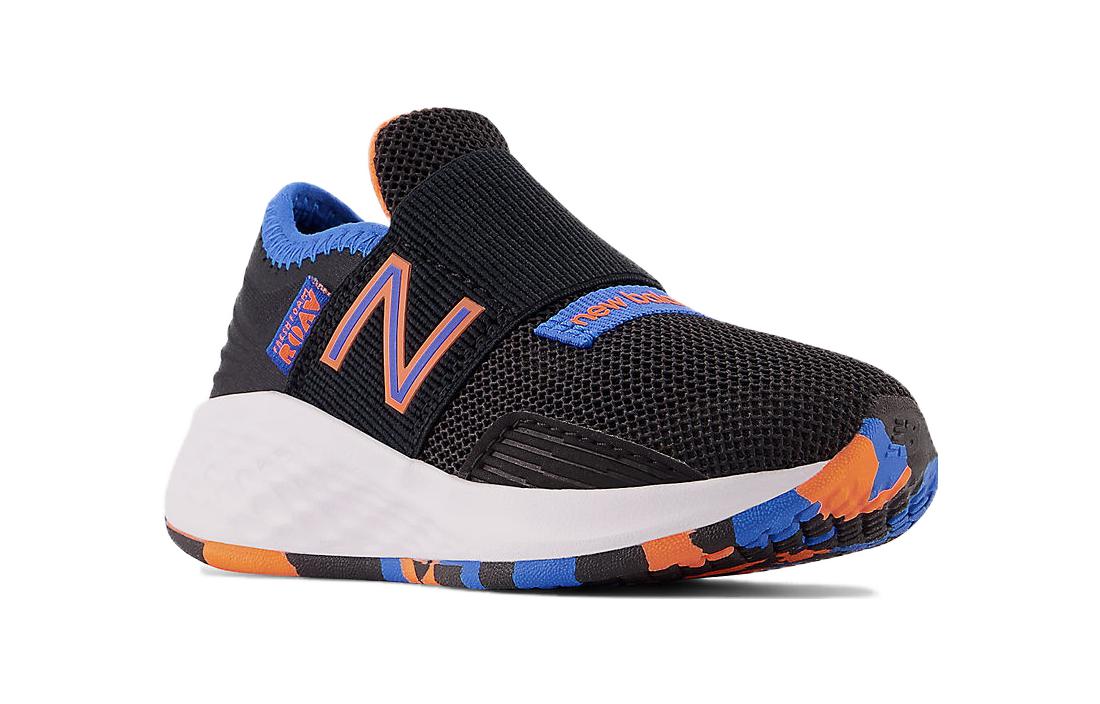 Lookbook (TD) New Balance Fresh Foam Roav Slip-On ''Nero Blu Arancione'' IDROVBS