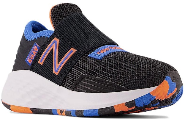 (Infant) New Balance Fresh Foam Roav Slip-On 'Black Blue Orange' IDROVBS Lookbook (Infant) New Balance Fresh Foam Roav Slip-On 'Black Blue Orange' IDROVBS