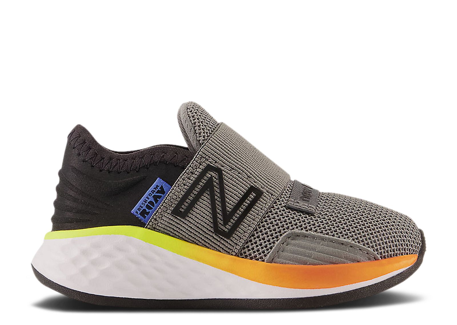 (Infant) New Balance Fresh Foam Roav Slip-On 'Harbor Grey Pineapple' IDROVGN