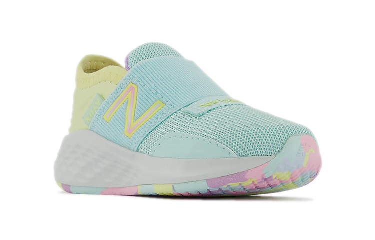Lookbook (TD) New Balance Fresh Foam Roav Slip-On ''Blanc Menthe Brume Citron'' IDROVJH