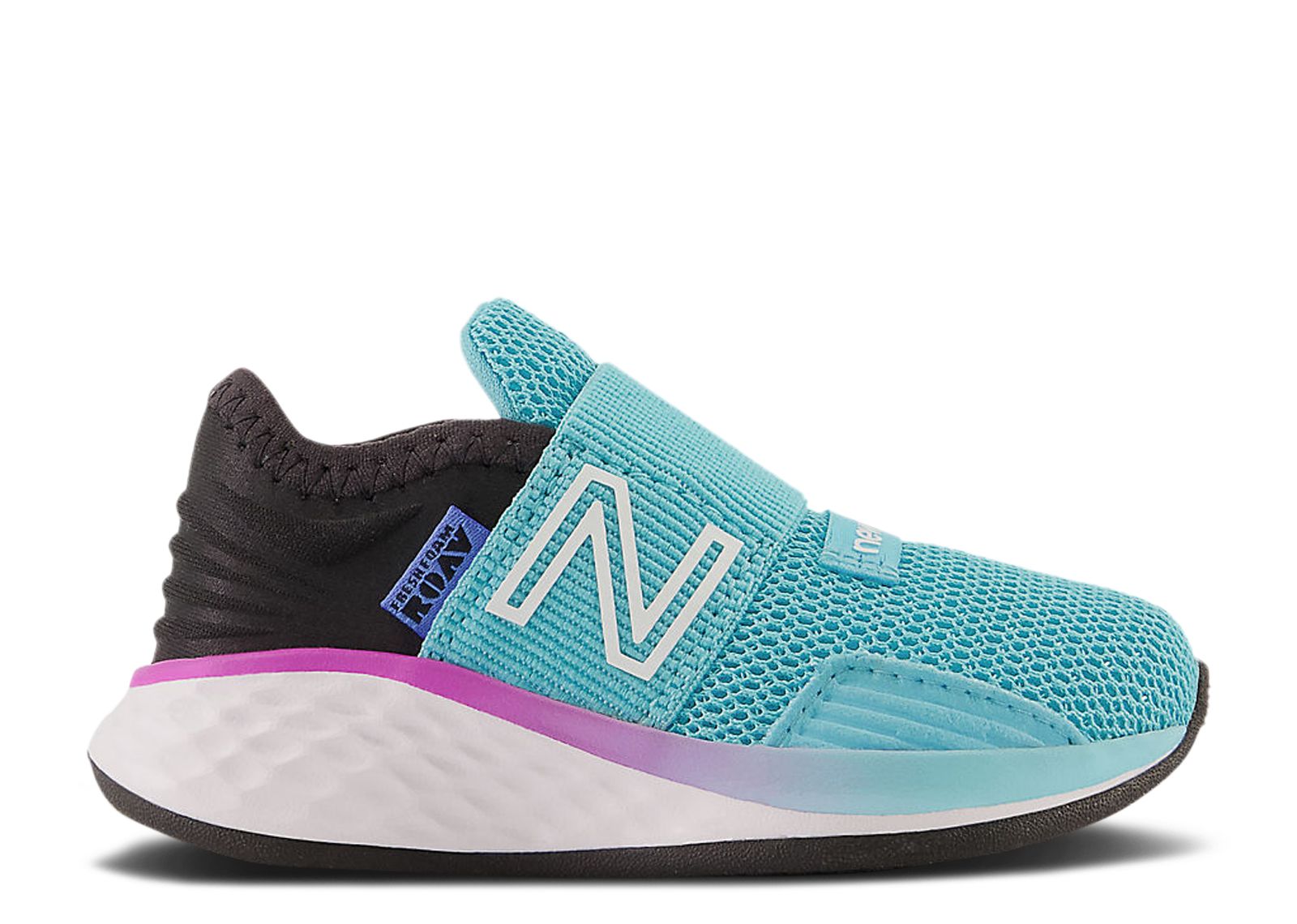 (Infant) New Balance Fresh Foam Roav Slip-On Wide 'Summer Aqua Black' IDROVSA-W