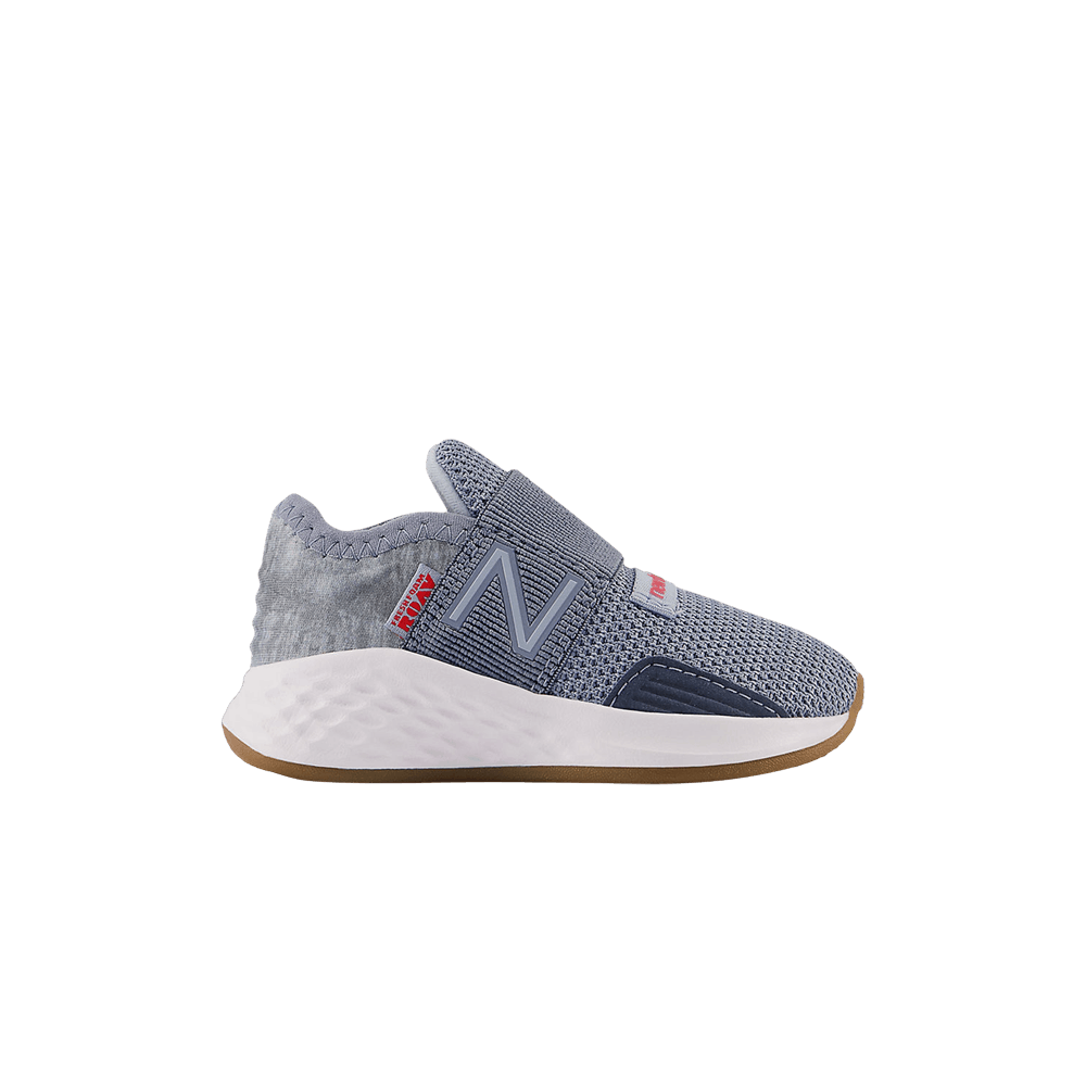 (Infant) New Balance Fresh Foam Roav Slip-On Wide &#x27;Arctic Grey&#x27; IDROVKG1-W