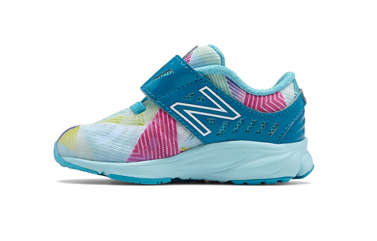 Buy 婴童 New Balance 魔術貼電光彩虹 200 休閒運動鞋 藍彩