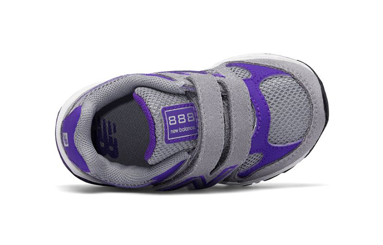 (Infant) NB Hook and Loop 888 'Grey Purple Colorblock' 圖 3