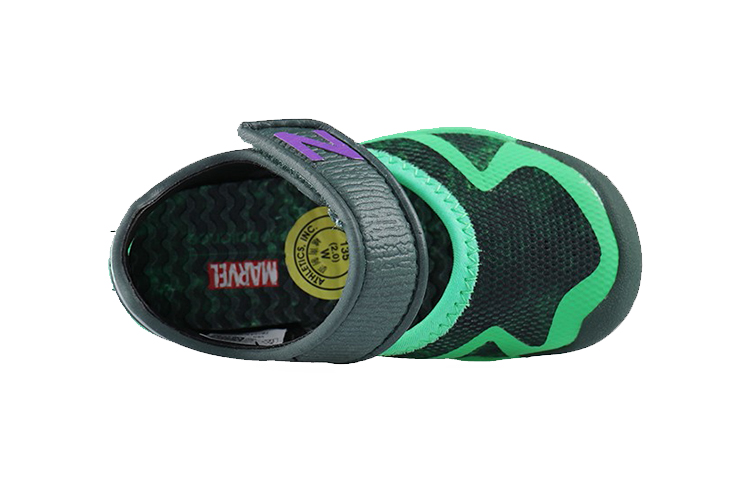 Lookbook (TD) New Balance Marvel x 208 Strand Sandalen ''Zwart Groen'' ''Hulk'' KA208HKI