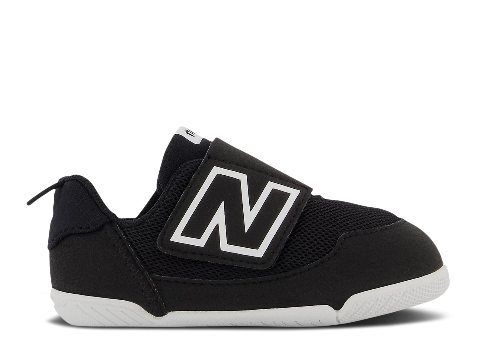 (Infant) New Balance New-B Hook & Loop Wide 'Black White' IONEWBBK-W