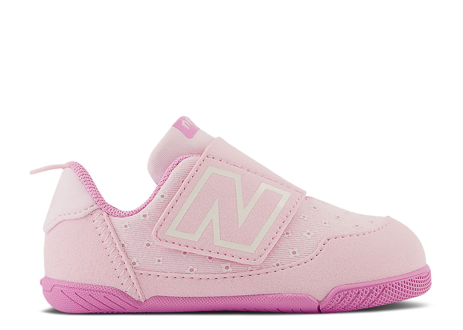(Infant) New Balance New-B Hook & Loop Wide 'Pink Raspberry' IONEWBLV-W