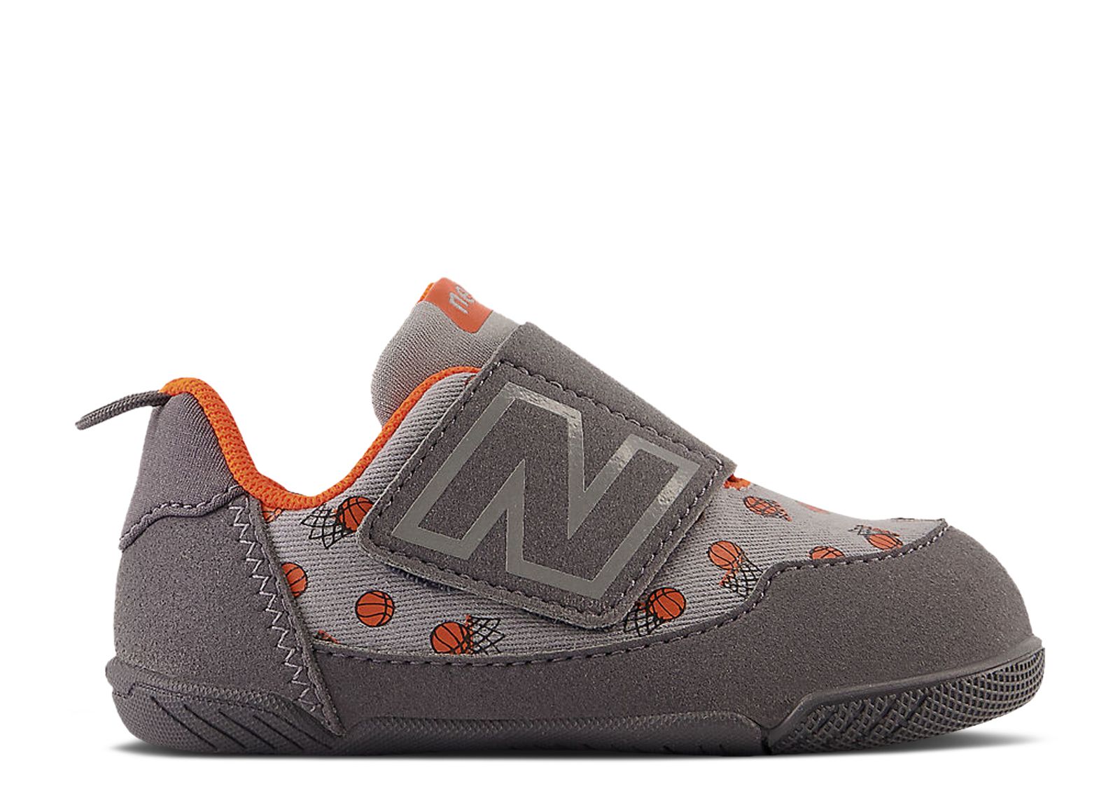 (Infant) New Balance New-B Hook & Loop X-Wide 'Basketball Print' IONEWBBP-XW