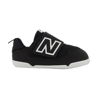 (Infant) NB New-B Hook & Loop X-Wide 'Black White'
