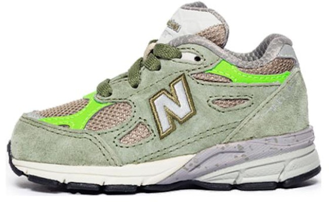 (Infant) New Balance Patta x 990V3 'Olive Green' IC990PP3(YC) Buy (Infant) New Balance Patta x 990V3 'Olive Green' IC990PP3(YC)