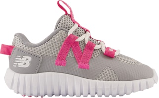 (Infant) New Balance Playgruv v2 Bungee Wide 'Grey Hi-Pink' ITPGRVAD-W (Infant) New Balance Playgruv v2 Bungee Wide 'Grey Hi-Pink' ITPGRVAD-W