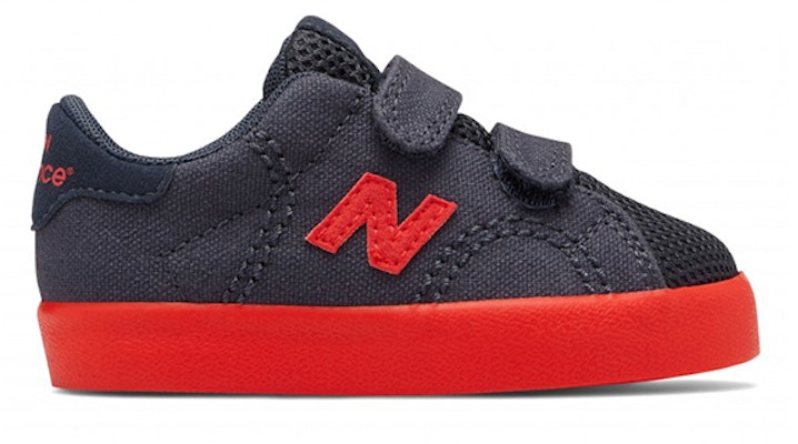 (Infant) New Balance Pro Court 'Grey Red Velcro' KVCRTM1I Order (Infant) New Balance Pro Court 'Grey Red Velcro' KVCRTM1I