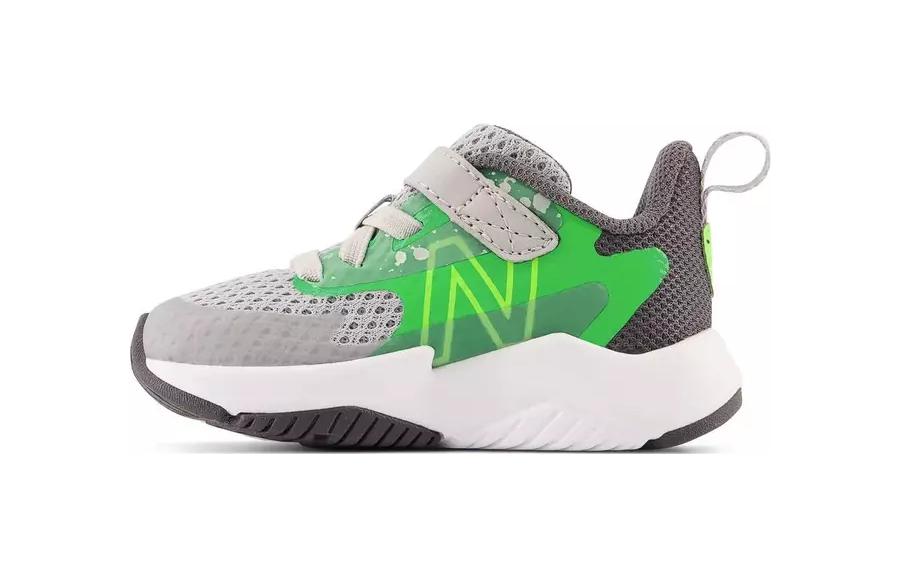 (Infant) New Balance Rave Run v2 Bungee Lace 'Raincloud Pixel Green' ITRAVGG2