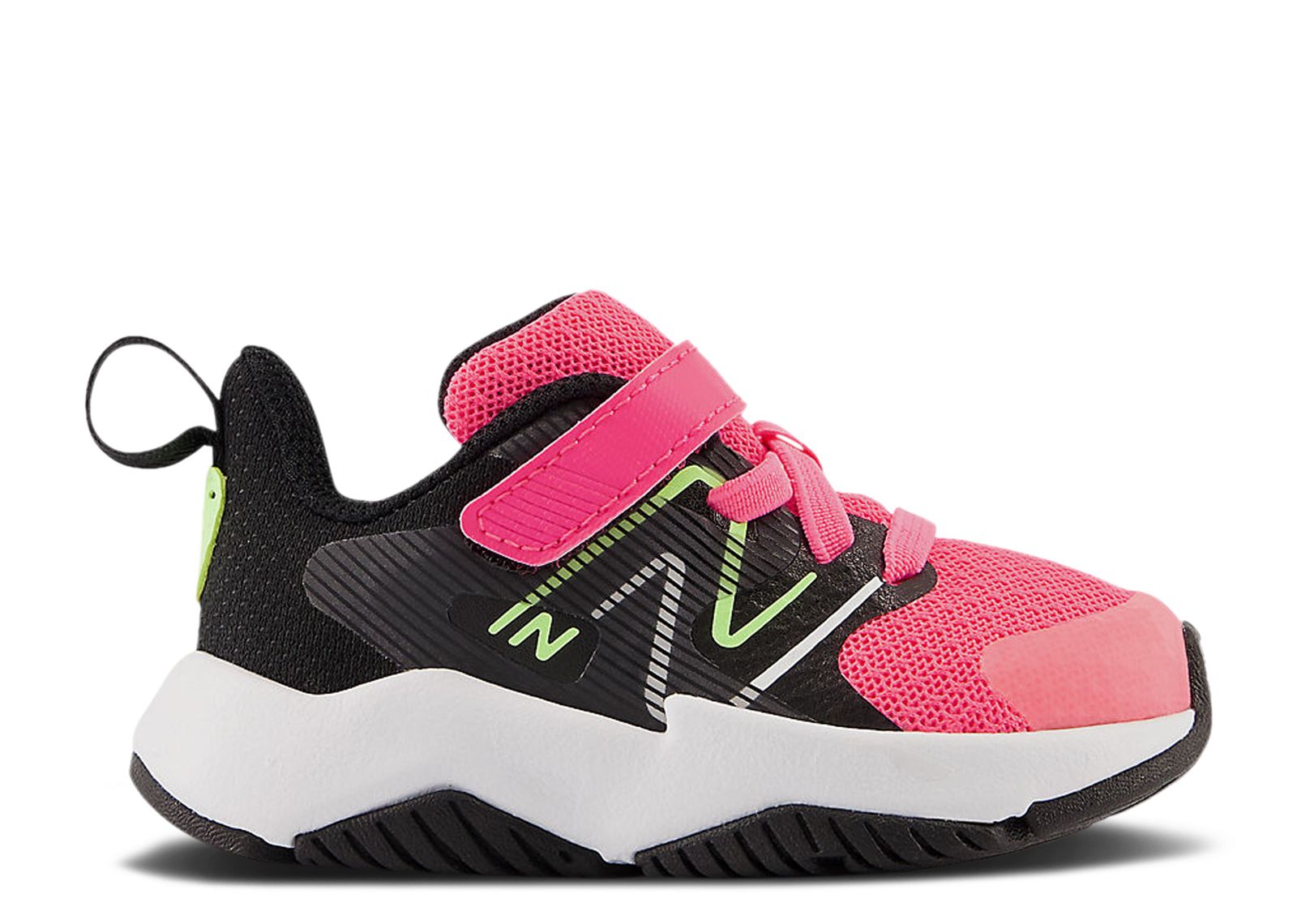 (Infant) New Balance Rave Run v2 Bungee Lace Top Strap 'Neon Pink Phantom' ITRAVPB2