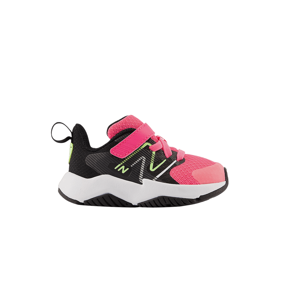 (Infant) New Balance Rave Run v2 Bungee Lace Top Strap Wide 'Neon Pink Phantom' ITRAVPB2-W