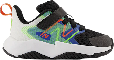 (Infant) New Balance Rave Run v2 Bungee Lace Top Strap X-Wide 'Black Cobalt Greene' ITRAVCB2-XW (Infant) New Balance Rave Run v2 Bungee Lace Top Strap X-Wide 'Black Cobalt Greene' ITRAVCB2-XW