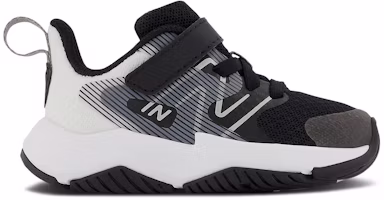 (Infant) New Balance Rave Run v2 Bungee Lace Wide 'Black White' ITRAVBW2-W (Infant) New Balance Rave Run v2 Bungee Lace Wide 'Black White' ITRAVBW2-W