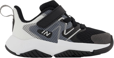 (Infant) New Balance Rave Run v2 Bungee Lace Wide 'Black White' ITRAVBW2-W (Infant) New Balance Rave Run v2 Bungee Lace Wide 'Black White' ITRAVBW2-W
