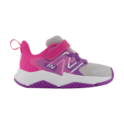 (Infant) NB Rave Run v2 Bungee Lace Wide 'Summer Fog Hi-Pink'