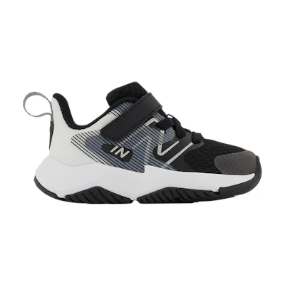 (Infant) NB Rave Run v2 Bungee Lace X-Wide 'Black White'