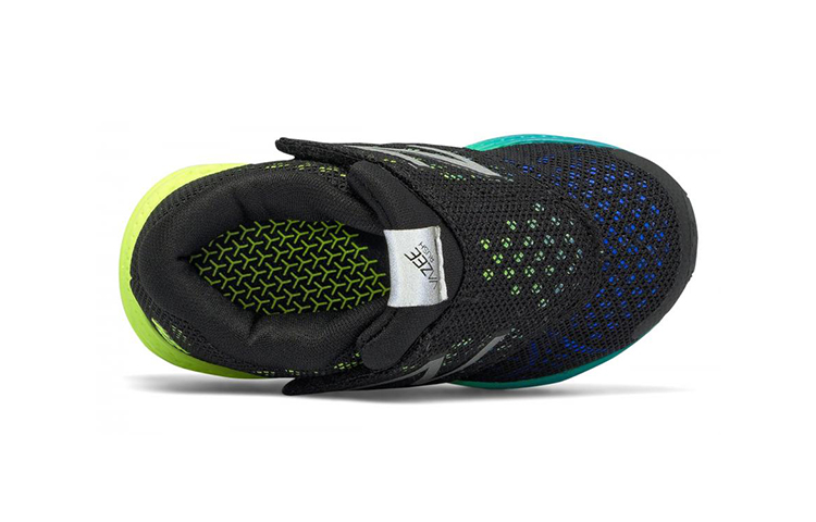 Lookbook 嬰兒 New Balance Vazee Rush v2 透氣減震防滑 低筒運動鞋 黑綠色