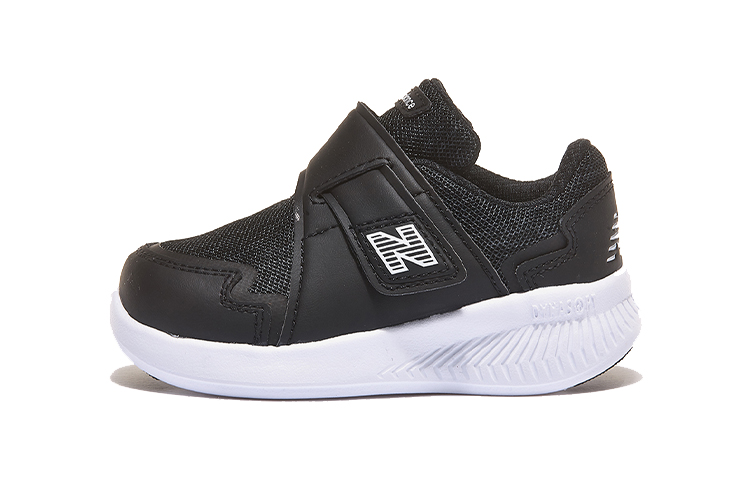 (Infant) New Balance Wrap & Run 'Black Low-Top Running Shoe' ITWRNBE