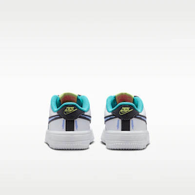 (TD) Nike Air Force 1 Putih/Hyper Pink/Dusty Cactus/Anthracite IR1822-100 Details for (TD) Nike Air Force 1 Putih/Hyper Pink/Dusty Cactus/Anthracite IR1822-100