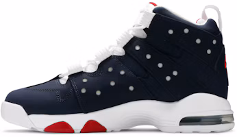 Lookbook Nike Air Max CB 奧運會 高筒 復古籃球鞋 男款 藍紅