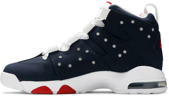 Nike Air Max CB 奧運會 高筒 復古籃球鞋 男款 藍紅 Lookbook Nike Air Max CB 奧運會 高筒 復古籃球鞋 男款 藍紅