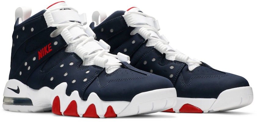 Nike Air Max CB 奧運會 高筒 復古籃球鞋 男款 藍紅 Cheap Nike Air Max CB 奧運會 高筒 復古籃球鞋 男款 藍紅
