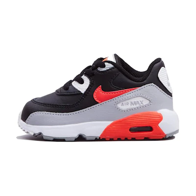 (Infant) Nike Air Max 90 Leather 'Wolf Grey Crimson'