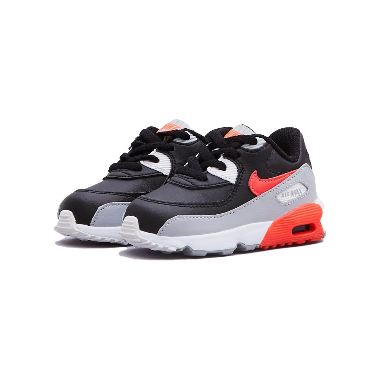 Lookbook (TD) Nike Air Max 90 Kulit 'Abu Serigala Merah' 833416-024