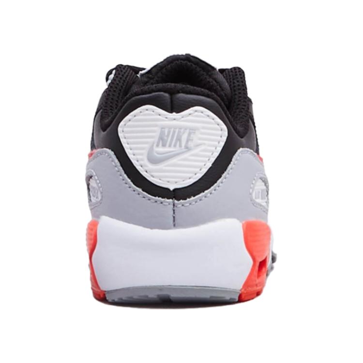Shop (TD) Nike Air Max 90 Leer ''Wolf Grey Crimson'' 833416-024