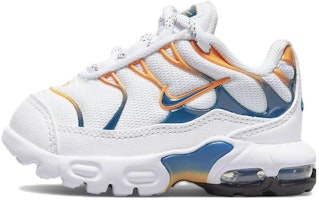 (Infant) Nike Air Max Plus Retro Low 'White Orange Blue' DV7137-100 (Infant) Nike Air Max Plus Retro Low 'White Orange Blue' DV7137-100