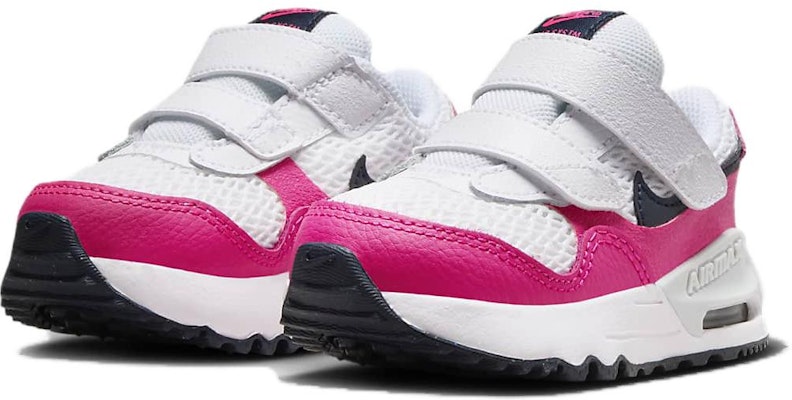 (Infant) Nike Air Max SYSTM 'White Fierce Pink' DQ0286-110 Lookbook (Infant) Nike Air Max SYSTM 'White Fierce Pink' DQ0286-110