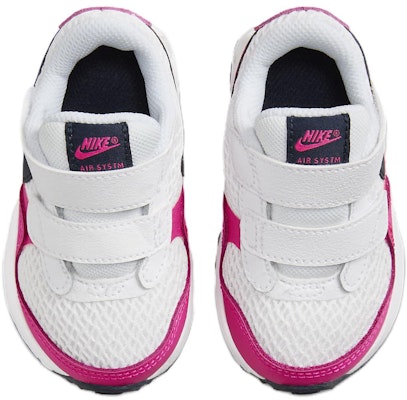 (Infant) Nike Air Max SYSTM 'White Fierce Pink' DQ0286-110 Shop (Infant) Nike Air Max SYSTM 'White Fierce Pink' DQ0286-110