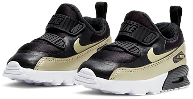 (TD) Nike Air Max Tiny 90 BT 'Hitam Emas' Anak-Anak DC9201-091 Lookbook (TD) Nike Air Max Tiny 90 BT 'Hitam Emas' Anak-Anak DC9201-091