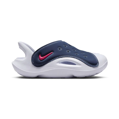 (TD) Nike Aqua Swoosh Sandal 'Midnight Navy Rush Pink'
