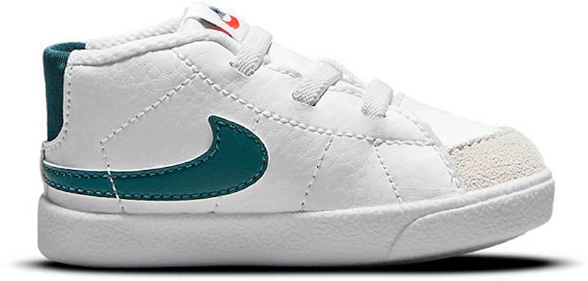 (Infant) Nike Blazer Mid 'White Dark Teal Green' DA5536-112 Order (Infant) Nike Blazer Mid 'White Dark Teal Green' DA5536-112