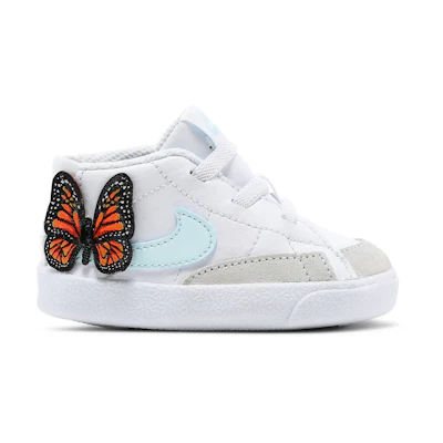 (TD) Nike Blazer Mid SE 'White Orange Butterfly'