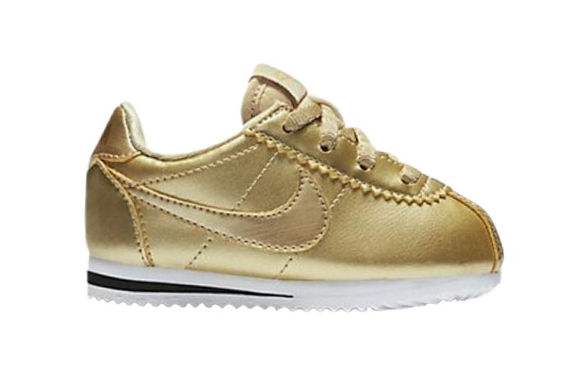 Order 嬰童 Nike Cortez 舒適 耐磨輕便 低幫 學步鞋 金色