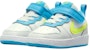 (TD) Nike Court Borough Low 2 'Putih Biru Baltik Volt' BQ5453-122