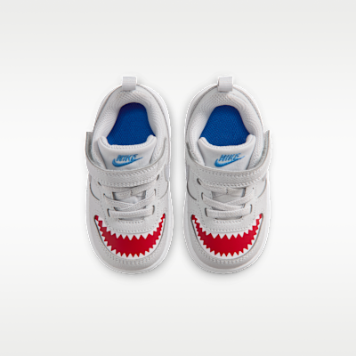 Shop (TD) Nike Court Borough Low 純白鉑金/大學紅/遊戲皇家藍/狼灰 IO1662-001